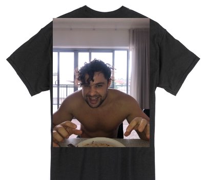 Custom Gildan 100% Cotton Black T-Shirt