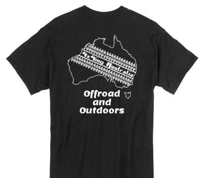 Custom Gildan 100% Cotton Black T-Shirt