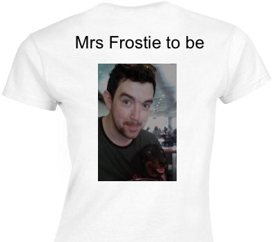 Custom Womens Soft Style 100% Cotton White T-Shirt