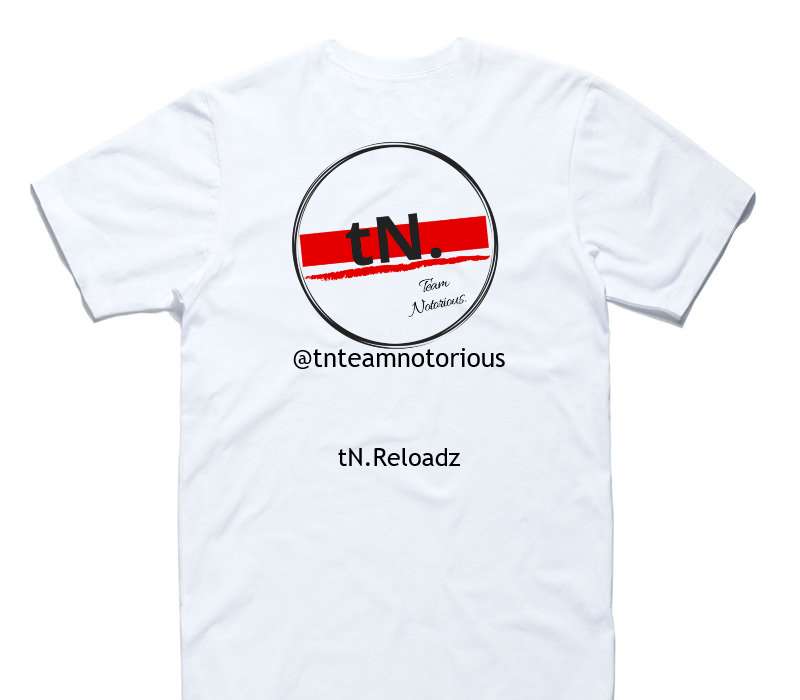 Custom AS Colour 100% Cotton White T-Shirt