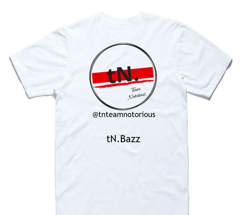 Custom AS Colour 100% Cotton White T-Shirt