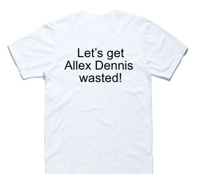 Custom AS Colour 100% Cotton White T-Shirt