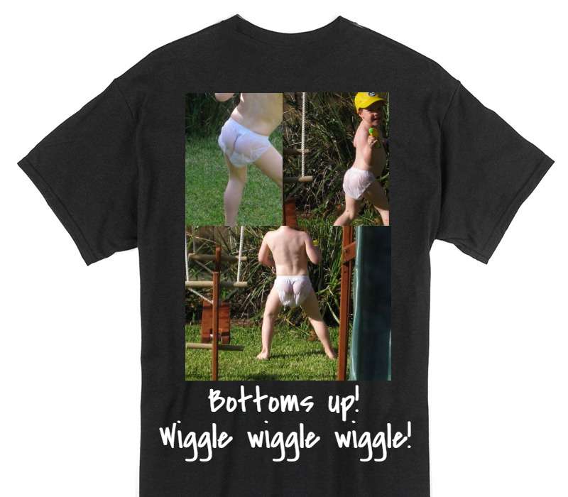Custom Gildan 100% Cotton Black T-Shirt