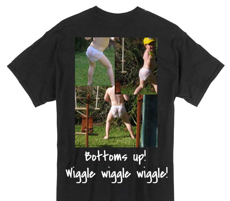 Custom Gildan 100% Cotton Black T-Shirt
