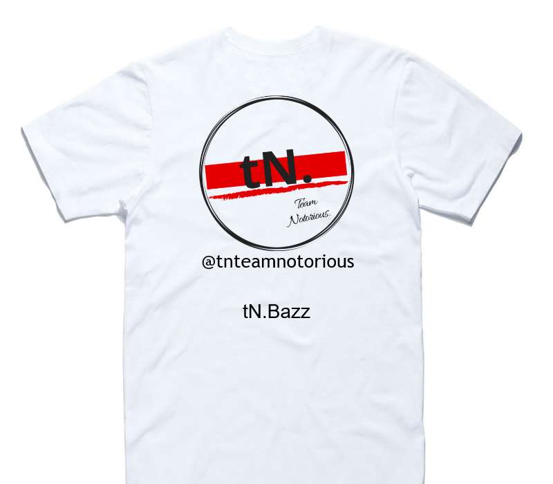 Custom AS Colour 100% Cotton White T-Shirt