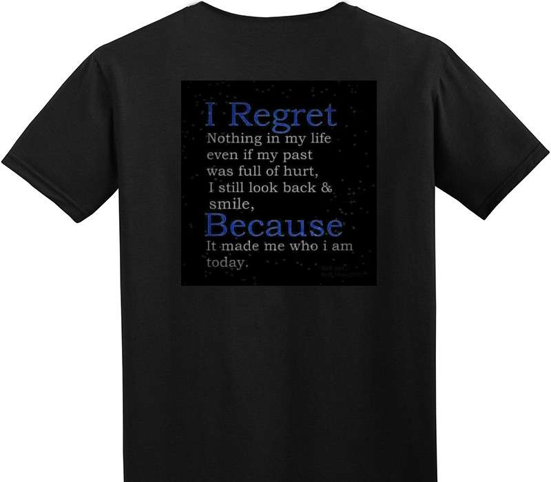 Custom Adult Soft Style 100% Cotton Black T-Shirt