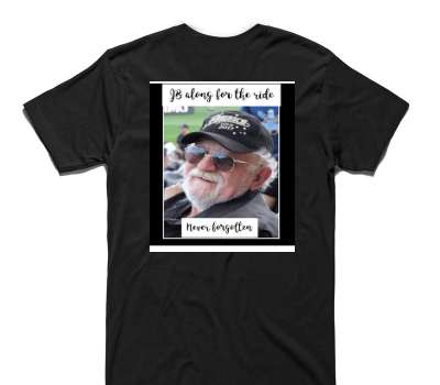 Custom AS Colour 100% Cotton Black T-Shirt