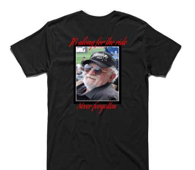 Custom AS Colour 100% Cotton Black T-Shirt
