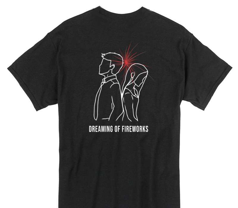 Custom Gildan 100% Cotton Black T-Shirt