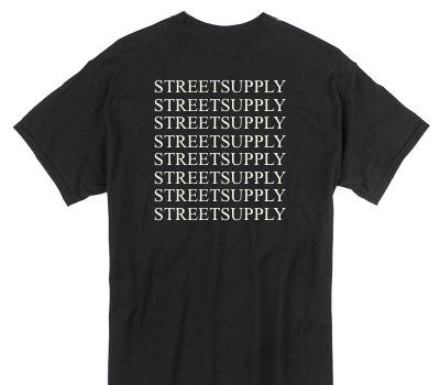 Custom Gildan 100% Cotton Black T-Shirt