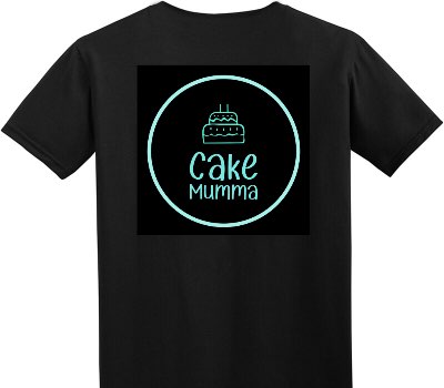 Custom Adult Soft Style 100% Cotton Black T-Shirt