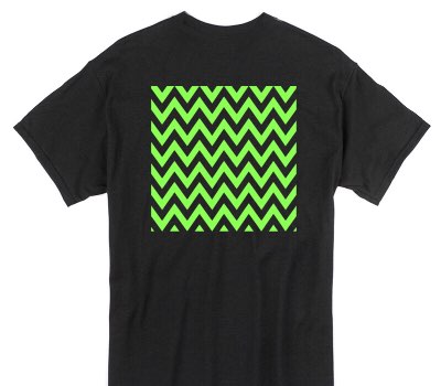 Custom Gildan 100% Cotton Black T-Shirt