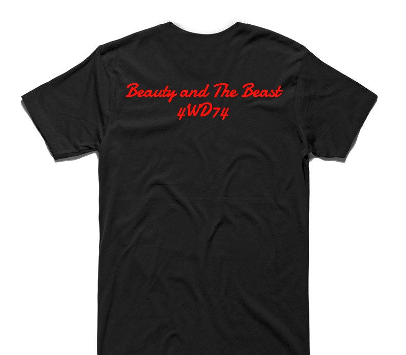 Custom AS Colour 100% Cotton Black T-Shirt