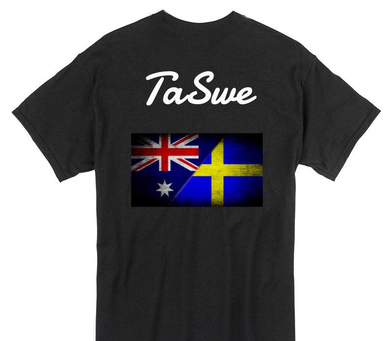 Custom Gildan 100% Cotton Black T-Shirt