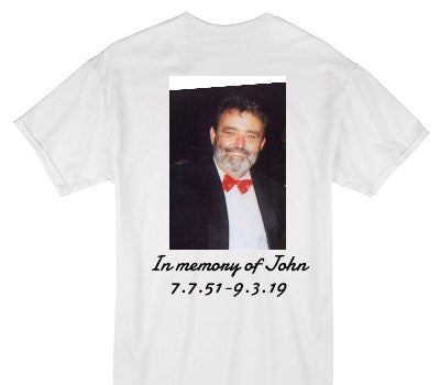 Custom Gildan 100% Cotton White T-Shirt