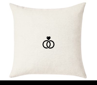 Custom Cushion Cover 50cm x 50 cm Off White