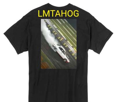 Custom Gildan 100% Cotton Black T-Shirt