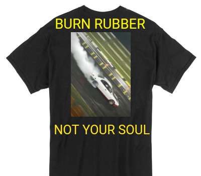 Custom Gildan 100% Cotton Black T-Shirt