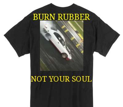 Custom Gildan 100% Cotton Black T-Shirt