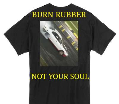 Custom Gildan 100% Cotton Black T-Shirt