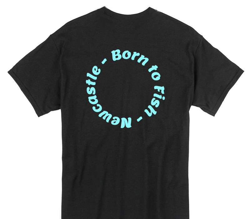 Custom Gildan 100% Cotton Black T-Shirt