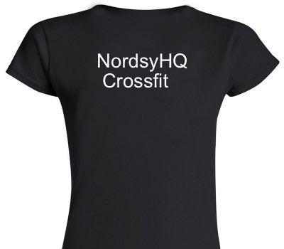 Custom Womens Soft Style 100% Cotton Black T-Shirt