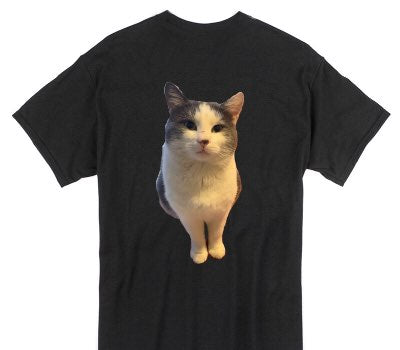 Custom Gildan 100% Cotton Black T-Shirt