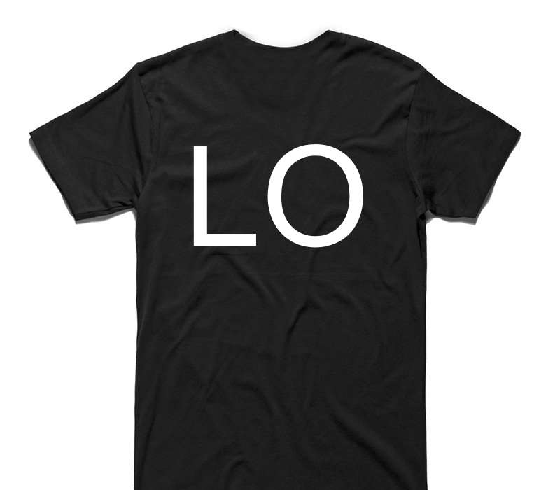 Custom AS Colour 100% Cotton Black T-Shirt
