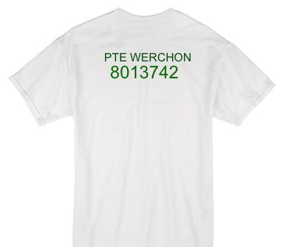 Custom Gildan 100% Cotton White T-Shirt