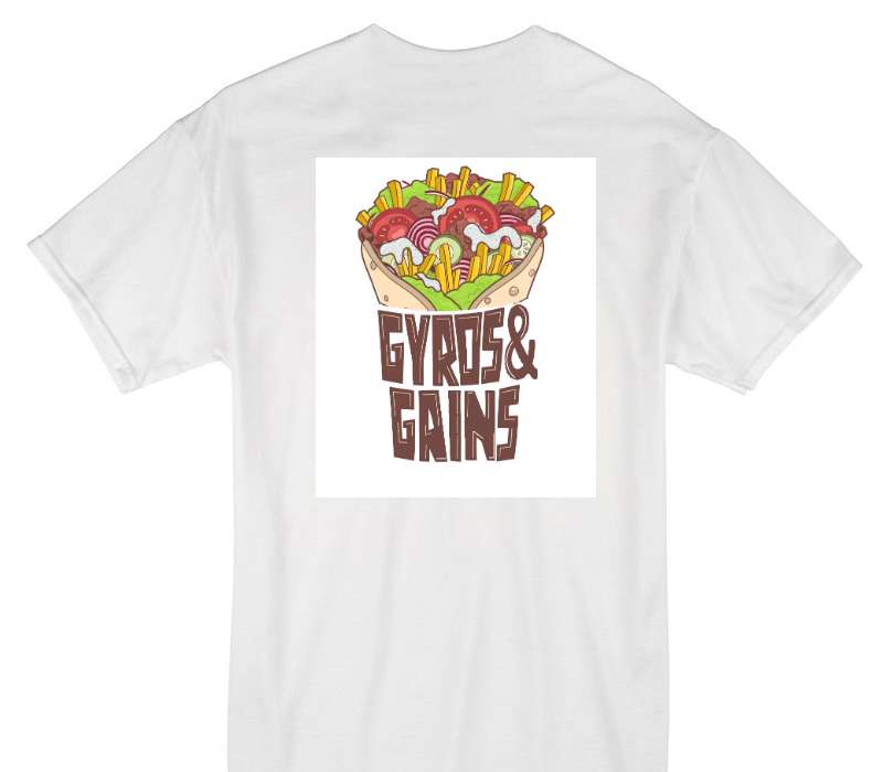 Custom Gildan 100% Cotton White T-Shirt
