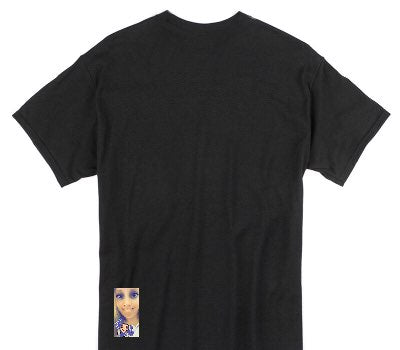 Custom Gildan 100% Cotton Black T-Shirt