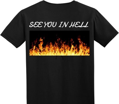 Custom Adult Soft Style 100% Cotton Black T-Shirt