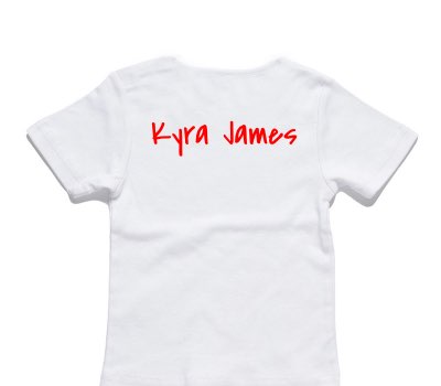 Custom AS Colour White Baby T-Shirt