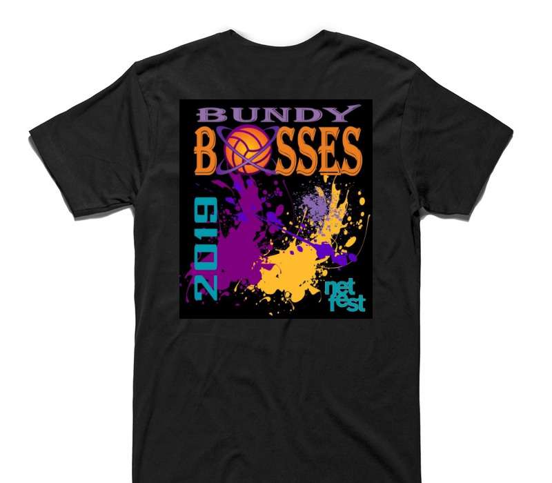 Custom AS Colour 100% Cotton Black T-Shirt