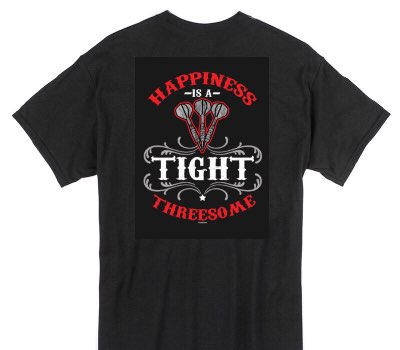 Custom Gildan 100% Cotton Black T-Shirt