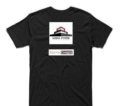 Custom AS Colour 100% Cotton Black T-Shirt