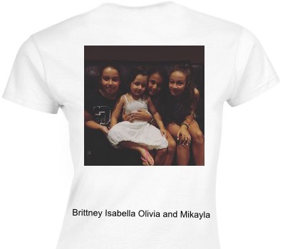 Custom Womens Soft Style 100% Cotton White T-Shirt