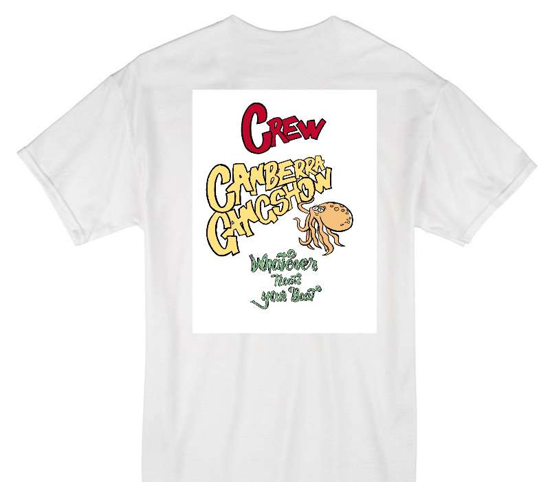 Custom Gildan 100% Cotton White T-Shirt
