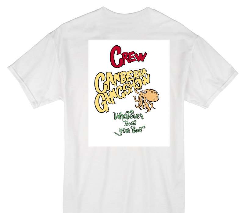 Custom Gildan 100% Cotton White T-Shirt