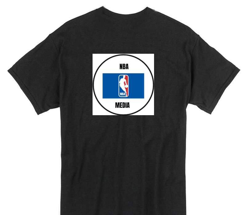Custom Gildan 100% Cotton Black T-Shirt
