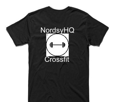 Custom AS Colour 100% Cotton Black T-Shirt