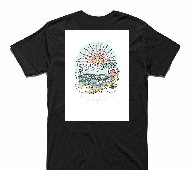 Custom AS Colour 100% Cotton Black T-Shirt
