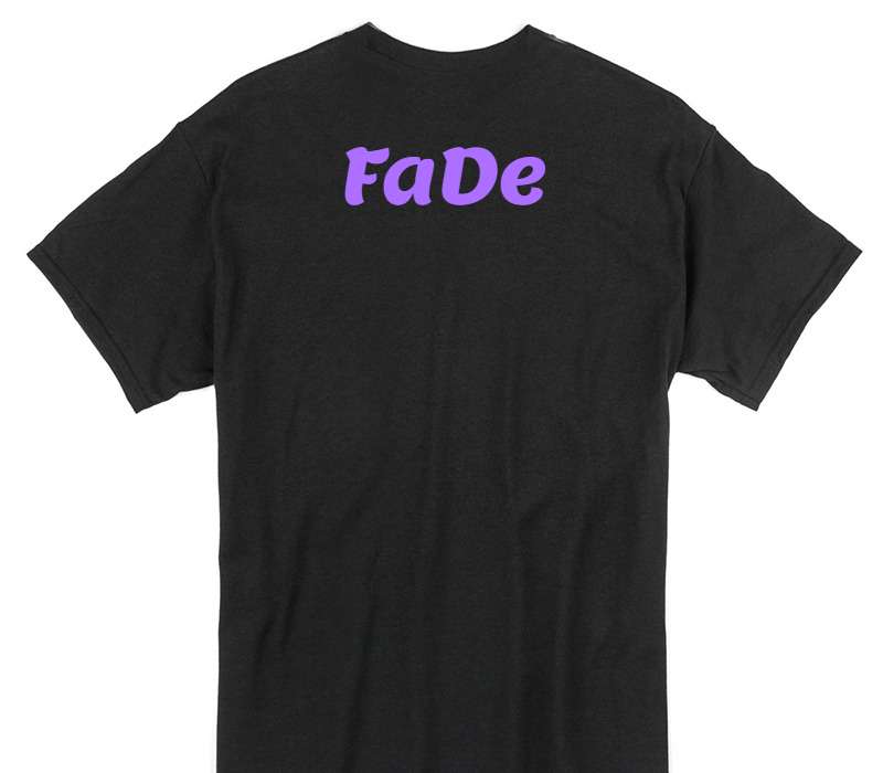 Custom Gildan 100% Cotton Black T-Shirt