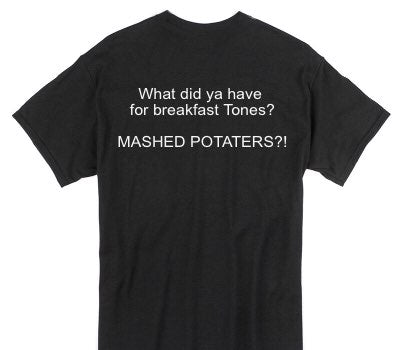 Custom Gildan 100% Cotton Black T-Shirt