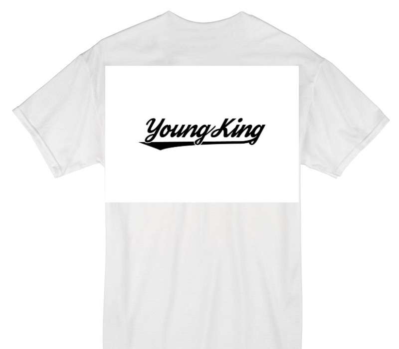 Custom Gildan 100% Cotton White T-Shirt