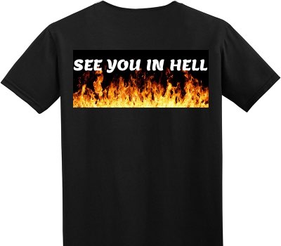 Custom Adult Soft Style 100% Cotton Black T-Shirt