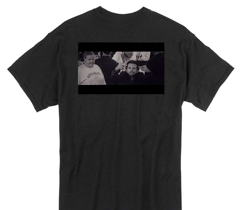 Custom Gildan 100% Cotton Black T-Shirt