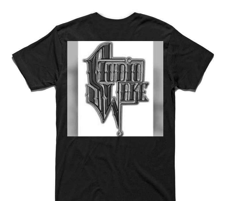 Custom AS Colour 100% Cotton Black T-Shirt