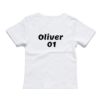 Custom AS Colour White Baby T-Shirt