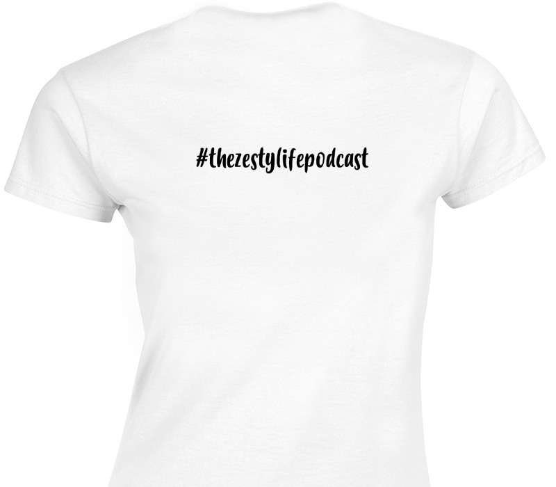 Custom Womens Soft Style 100% Cotton White T-Shirt